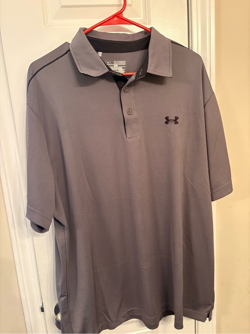 Under Armour Men's Gray Polo